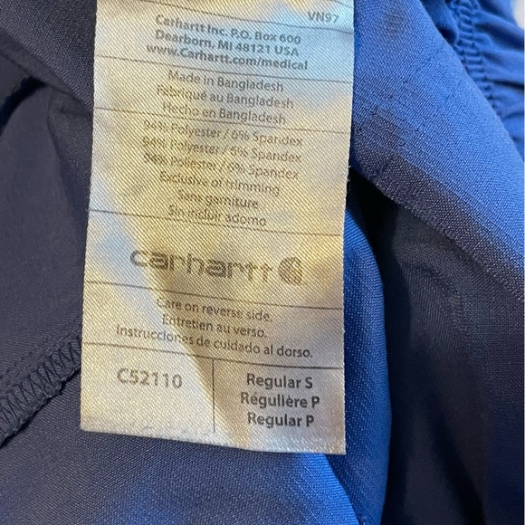 Carhartt Cross Flex Utility Boot Cut Scrub Pant Size Regular S - Picture 9 of 10